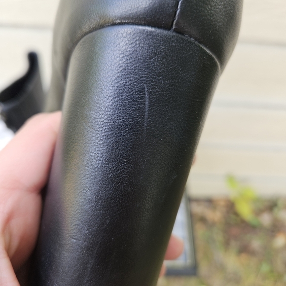 Lola Cruz black leather platform Leste boots EU 41 - Picture 11 of 11